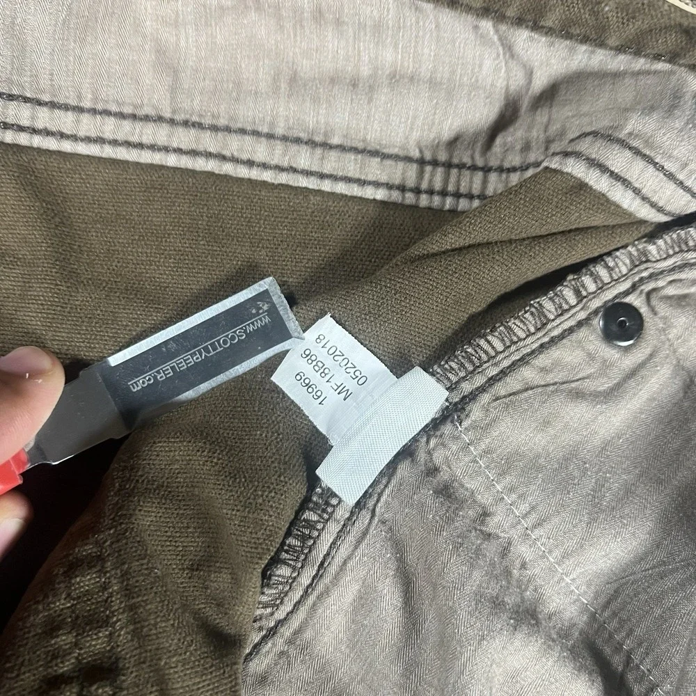 Peter Millar 5-Pocket‎ Pants Men 42 x 30 Brown Stretch Crown Vintage Canvas